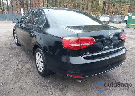 2015 Volkswagen Jetta 2.0L S из США, поврежденный, VIN 3VW2K7AJ0FM263921